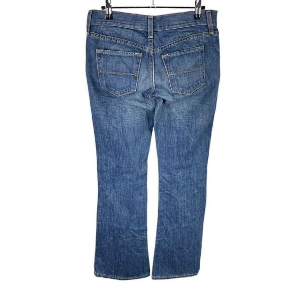 Old Navy Flare Jeans 2R Women’s Dark Wash Pre-Owned [#1991] - Picture 2 of 6